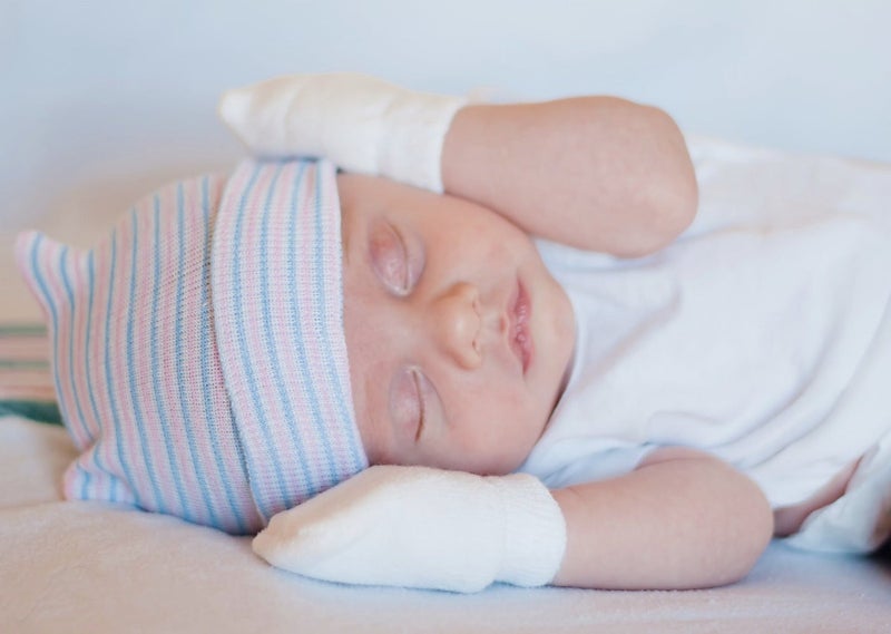 Nurses Choice White Newborn Baby Mittens by Nurses Choice (Includes 6 Pairs of No Scratch Cotton Mittens) - Image 3